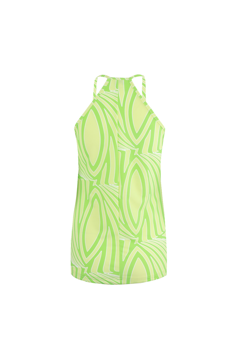 Brenda top | Pistachio/Light Yellow