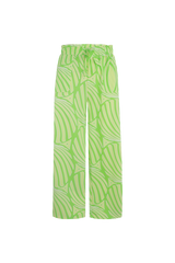 Birgit broek | Pistachio/Light Yellow