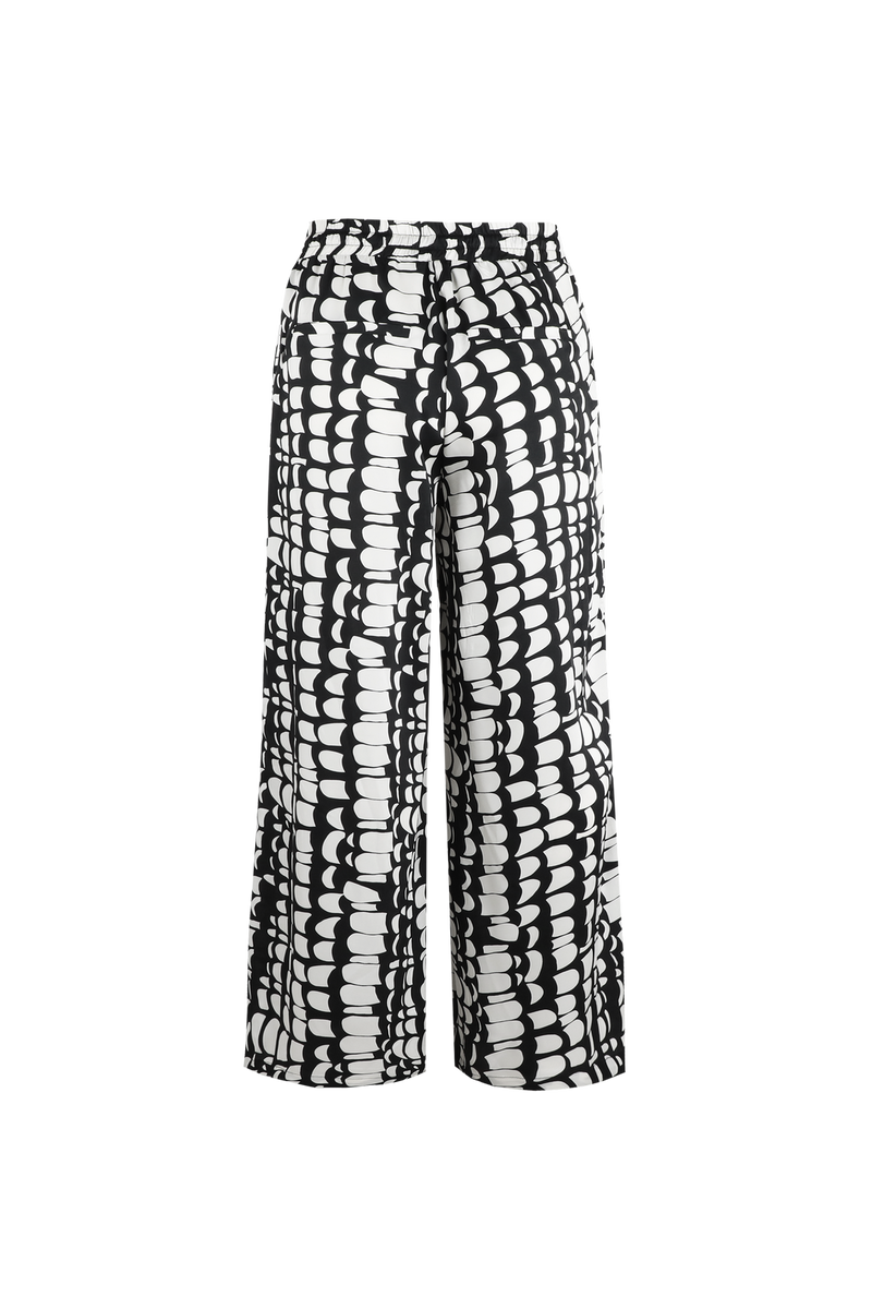 Bo-anne broek | Black/Offwhite