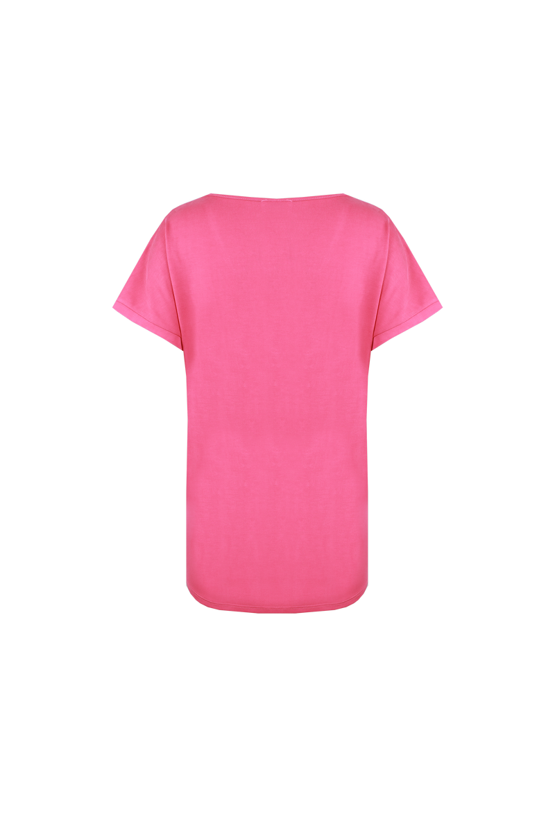 Iske T-shirt | Bright Pink