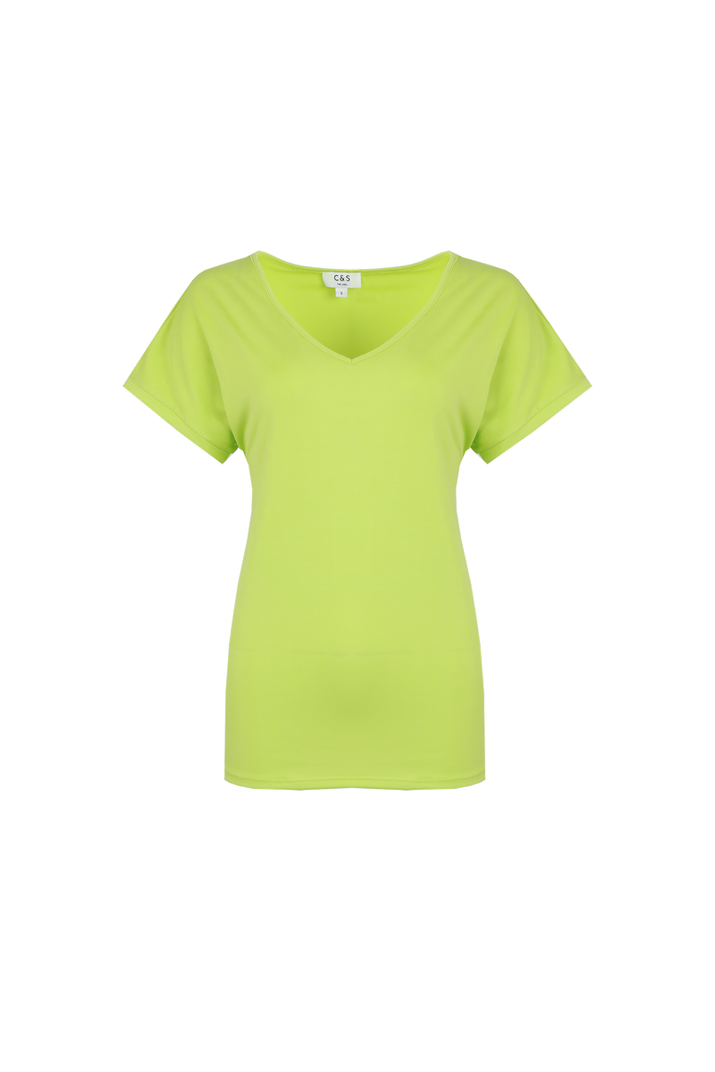 Iske T-shirt | Yellow Green