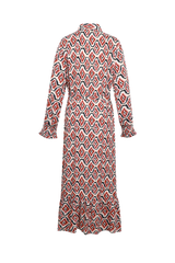 Aislinn jurk | Offwhite/Sahara