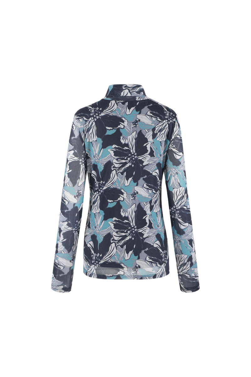 Tiziana top | Midnight Blue/Stone blue