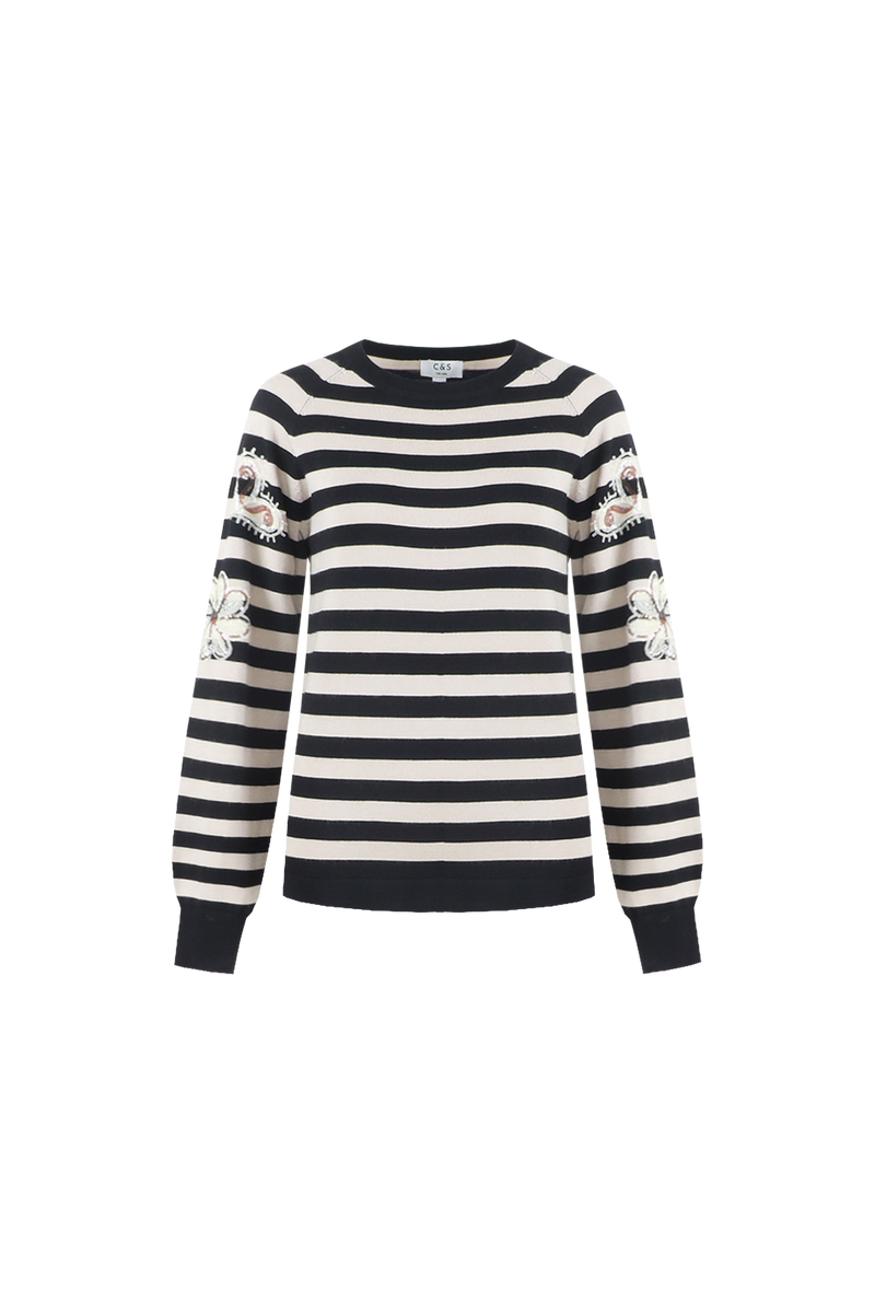Anouk trui | Black/Sand