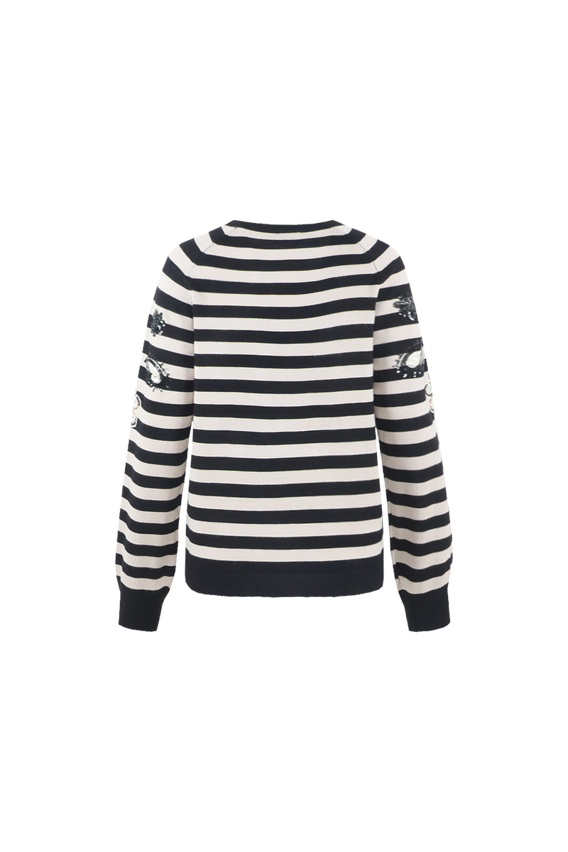 Anouk trui | Black/Sand