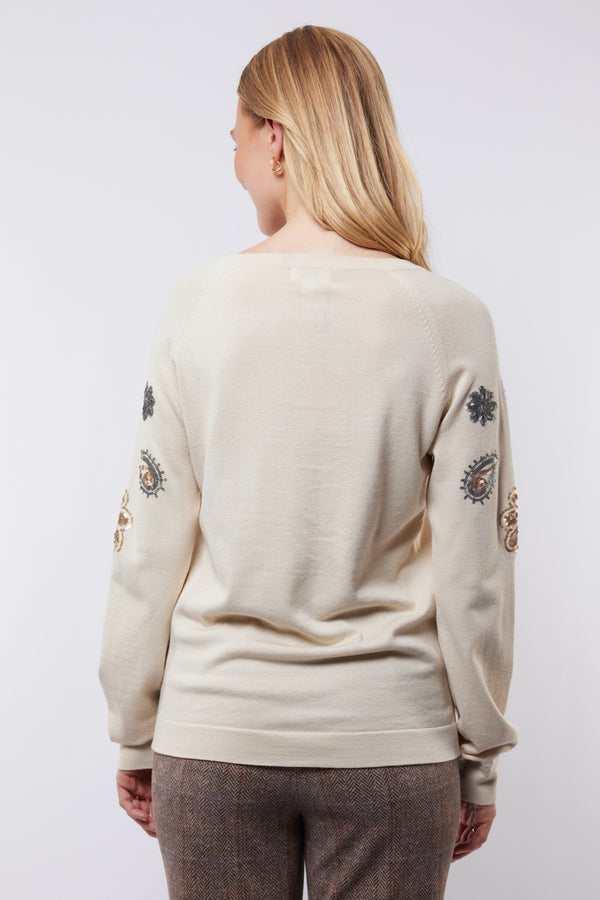 Anouk trui | Wool White