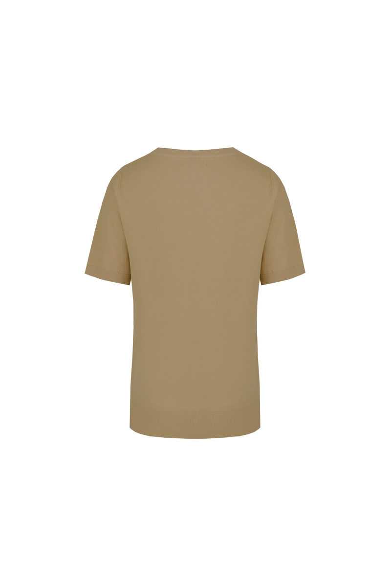 Anne top | Light Camel