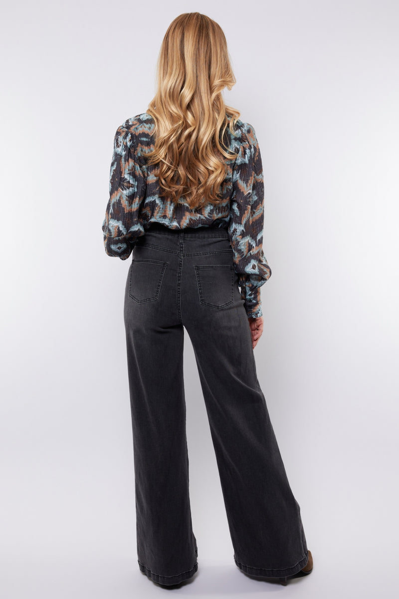 Nicole broek | Dark Gray