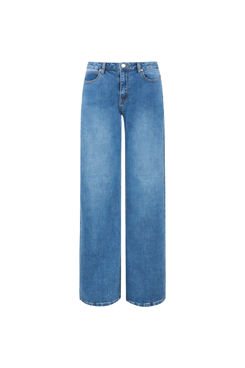 Nadia broek | Denim Mid Blue