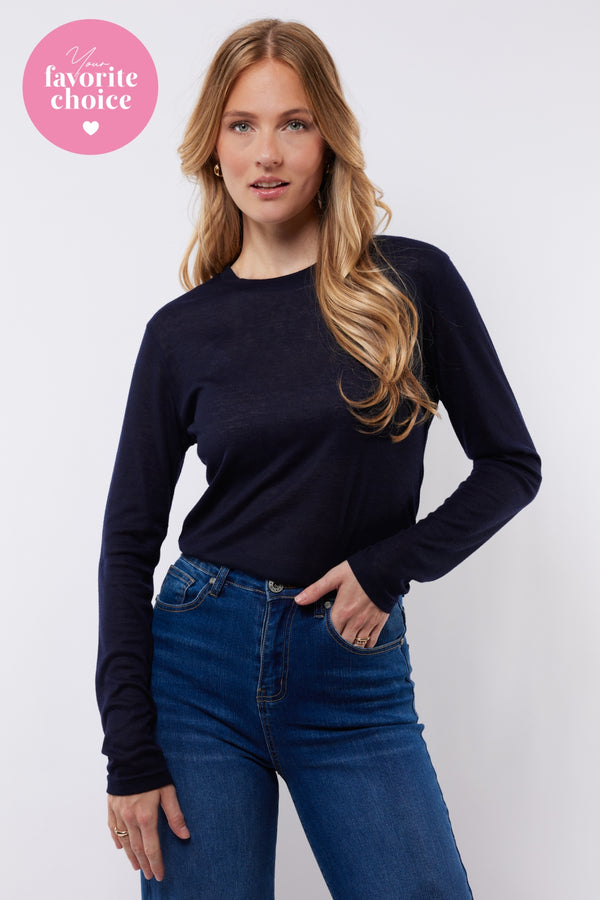 Angel top | Midnight Blue