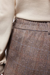 Paola broek | Light Camel/Color mix