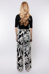 Primrose broek | Black/Offwhite