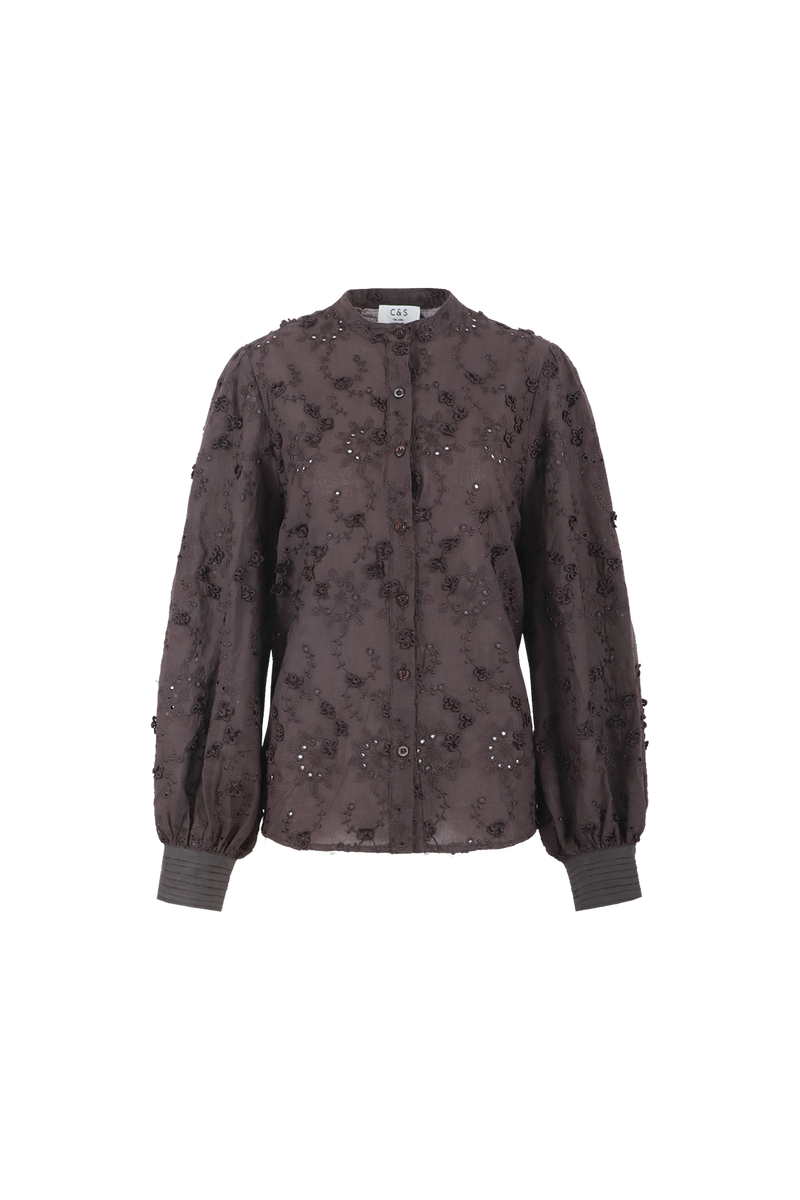 Lola blouse | Dark Brown