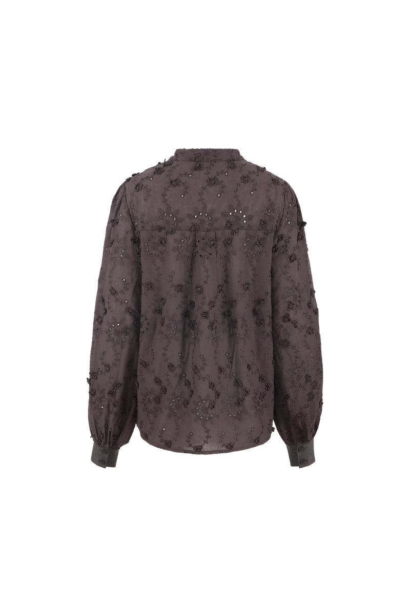 Lola blouse | Dark Brown