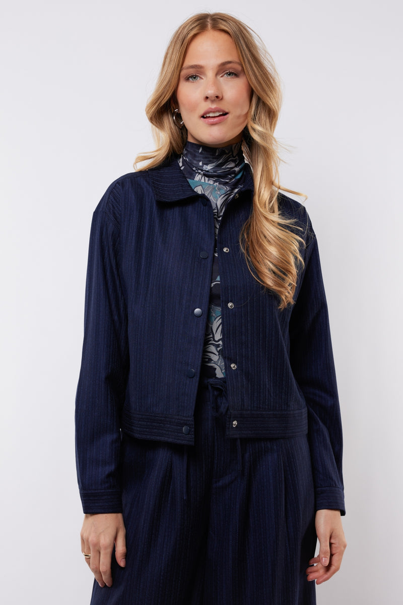Ilse jacket | Midnight Blue/Stone blue