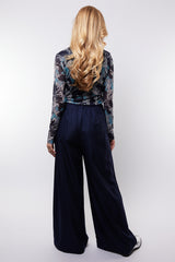 Perla broek | Midnight Blue/Stone blue