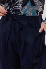 Perla broek | Midnight Blue/Stone blue