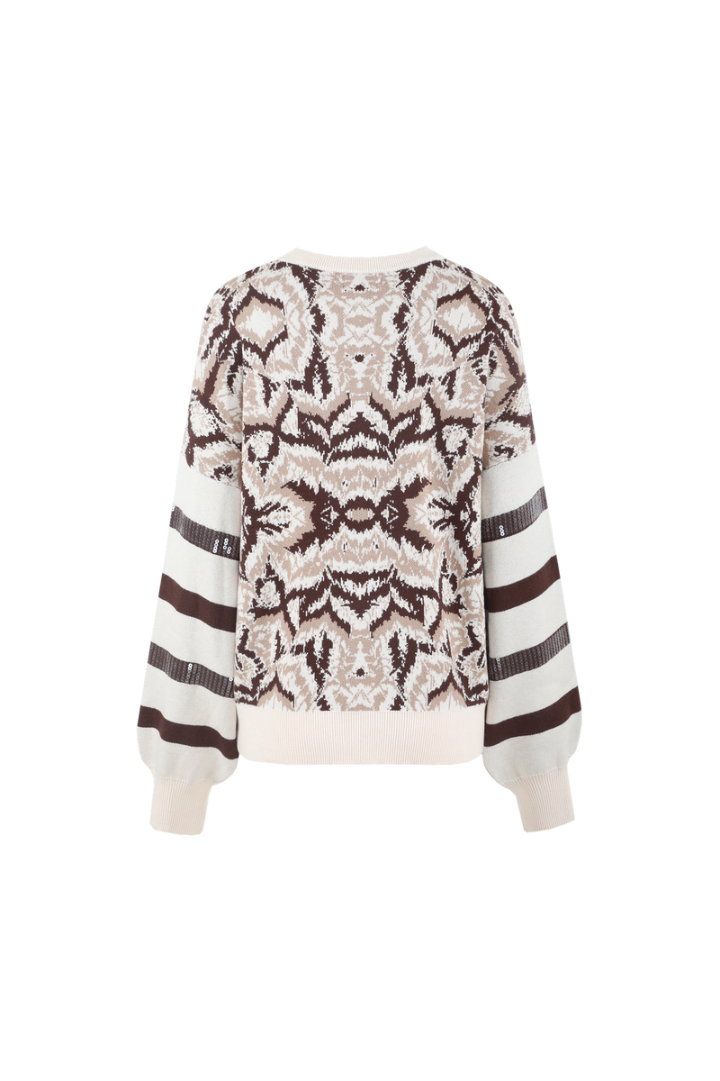 Kimberly trui | Sand/Light Camel