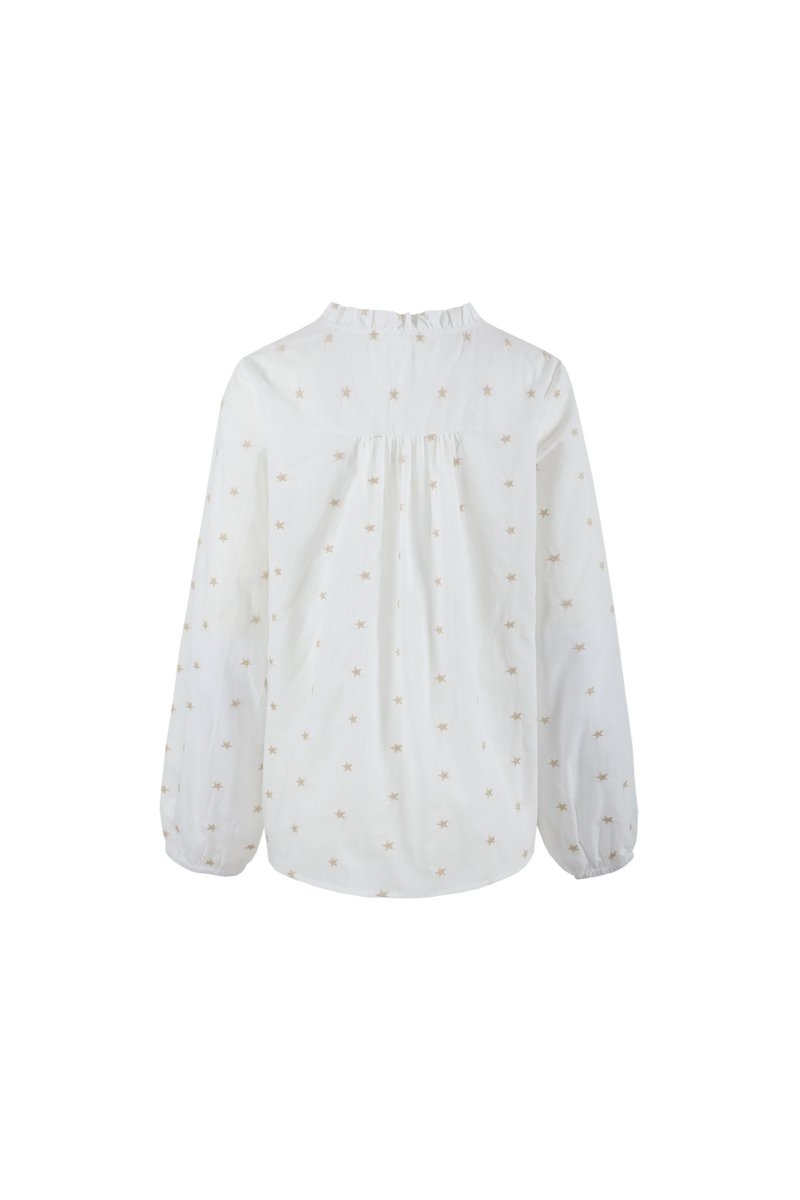 Lizzy blouse | Offwhite/Sand