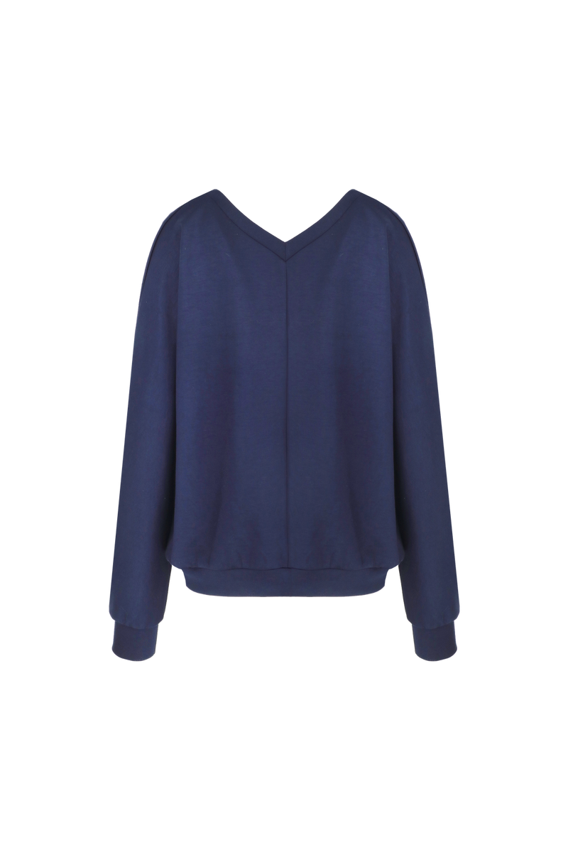 Thalia top | Midnight Blue