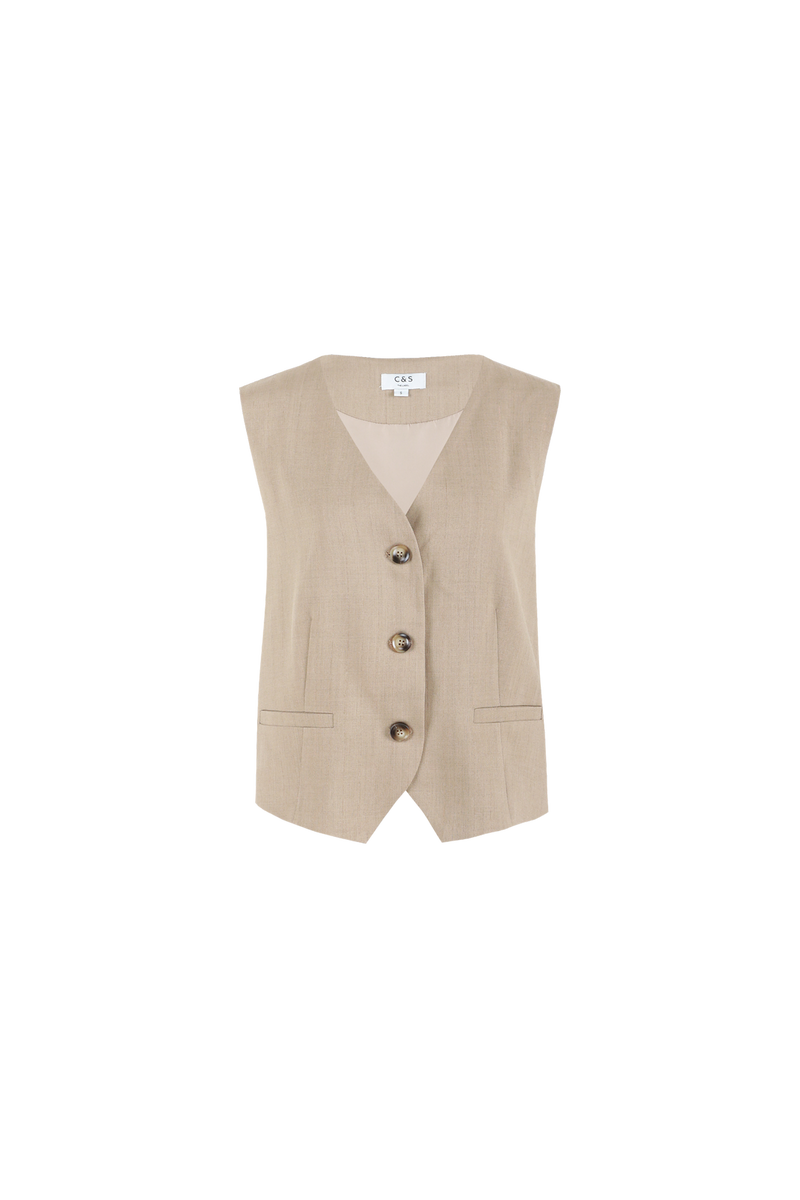 Georgia gilet | Light Camel