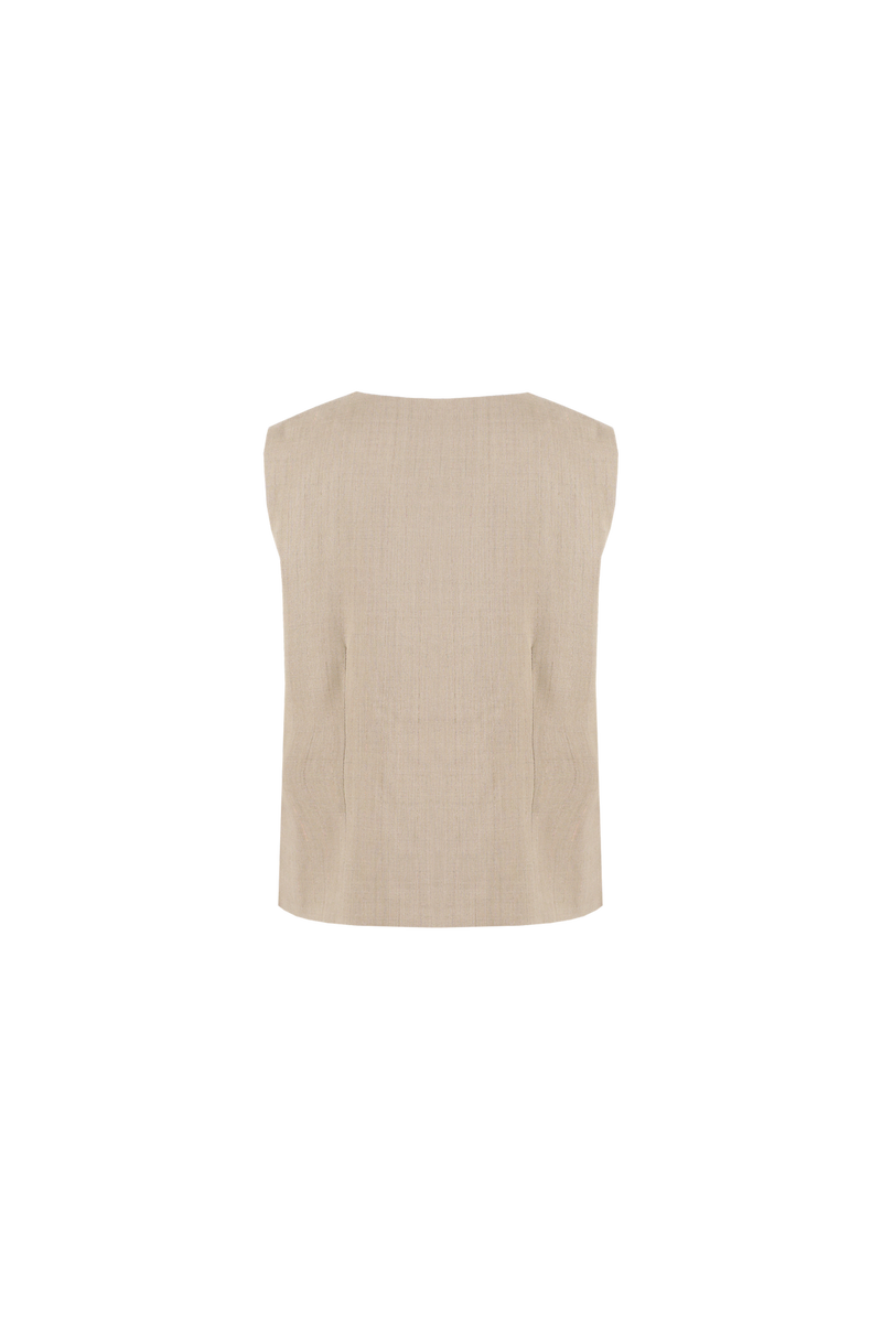 Georgia gilet | Light Camel