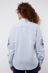 Lorraine blouse | Ice Blue