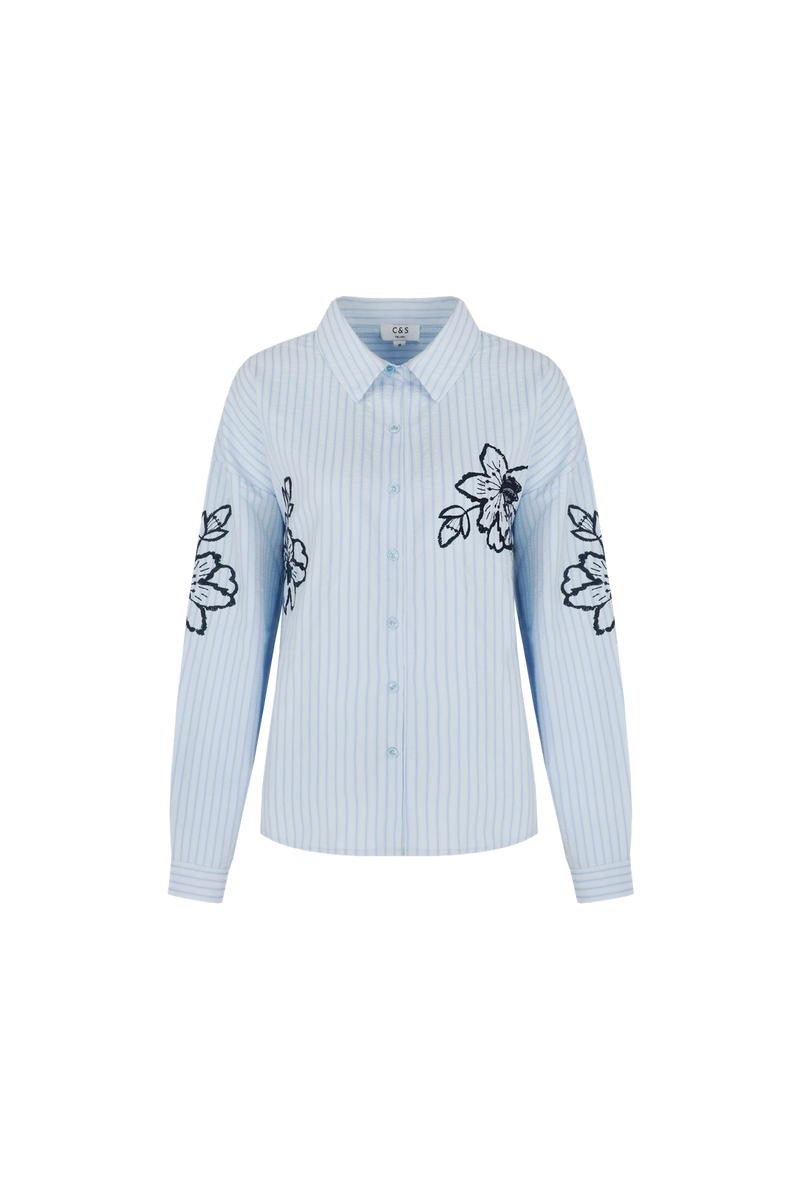 Lorraine blouse | Ice Blue