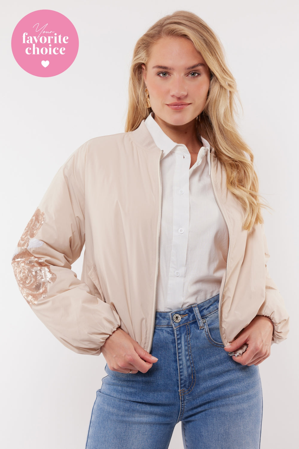 Leonie jacket | Sand – CS The Label