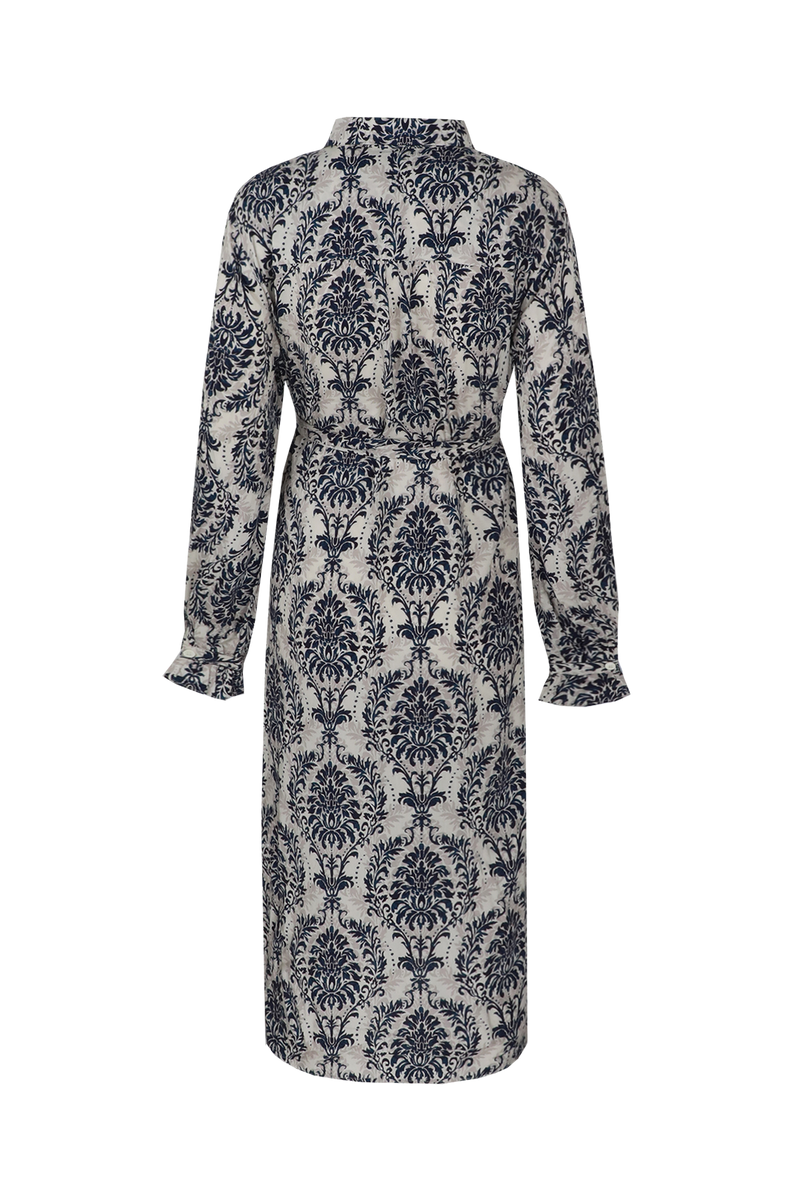 Valor jurk | Navy Blue/Offwhite