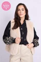 Galina gilet | Sand