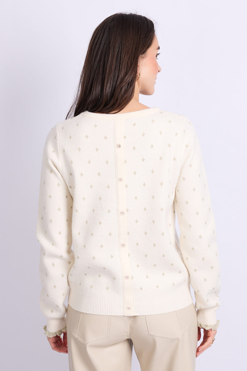 Jasmine trui | Wool White