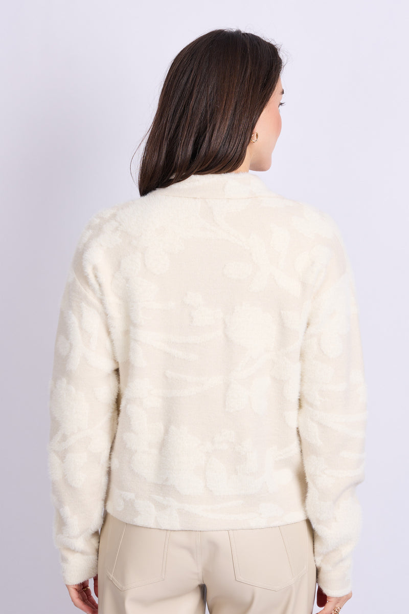 Clarisse vest | Wool White/Sand