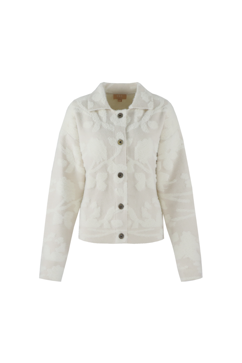 Clarisse vest | Wool White/Sand