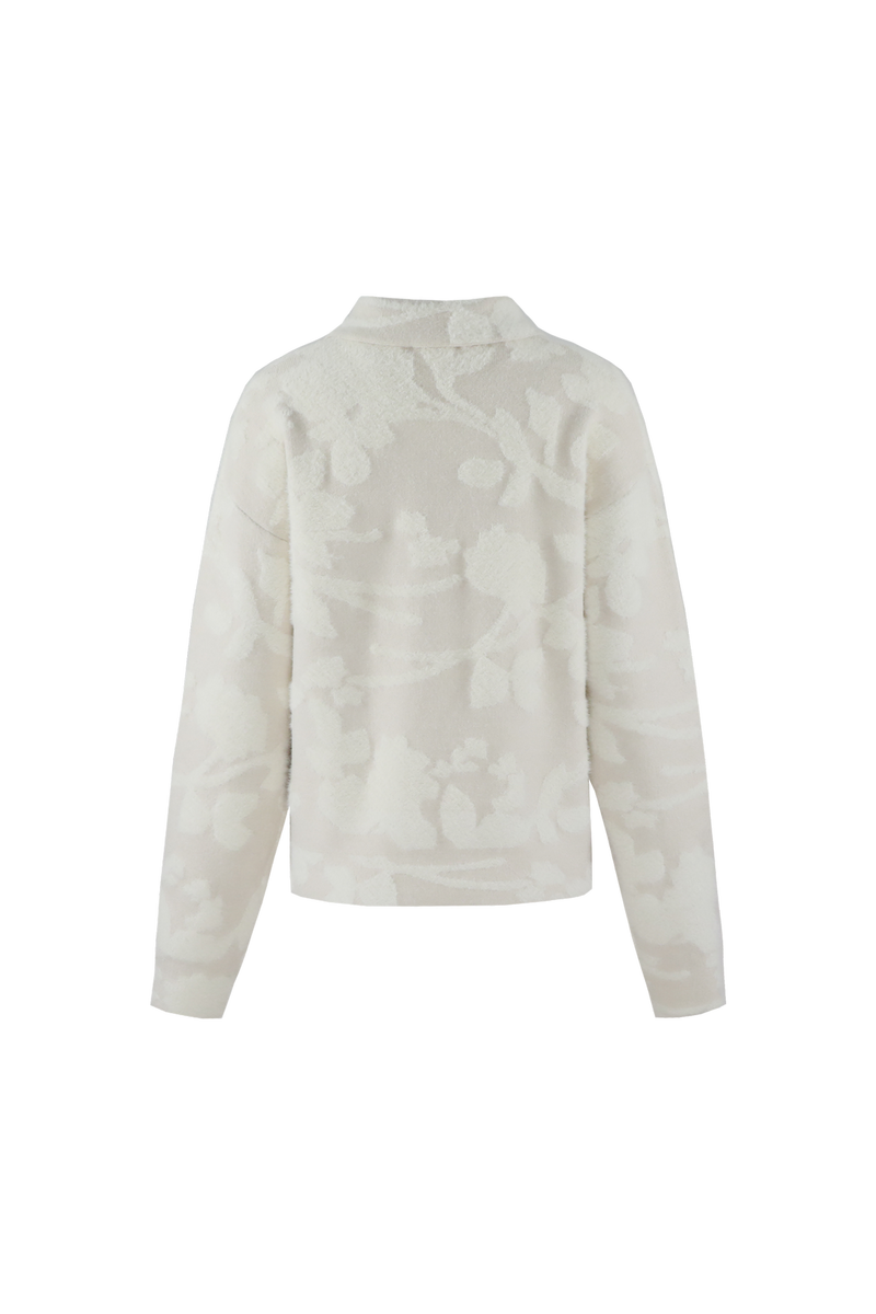 Clarisse vest | Wool White/Sand