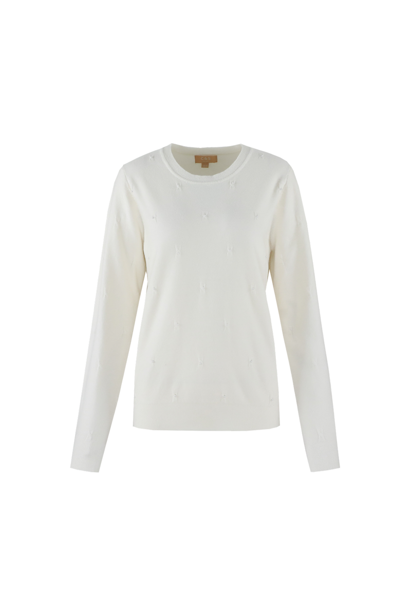 Kathleen trui | Wool White