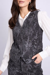 Giulia gilet | Dark Gray