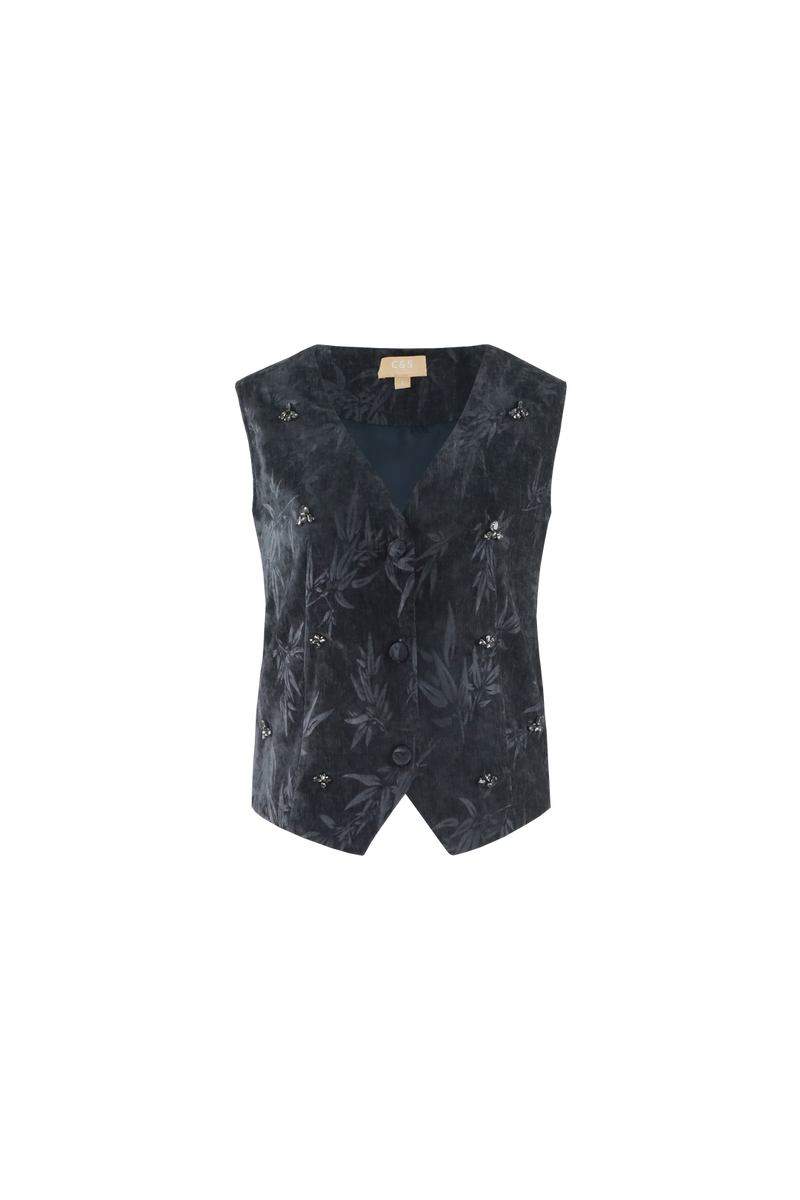 Giulia gilet | Dark Gray