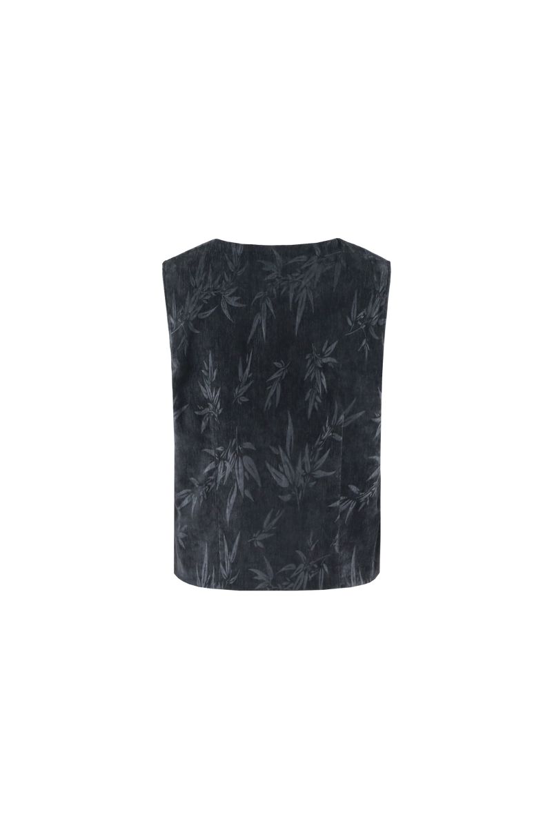 Giulia gilet | Dark Gray