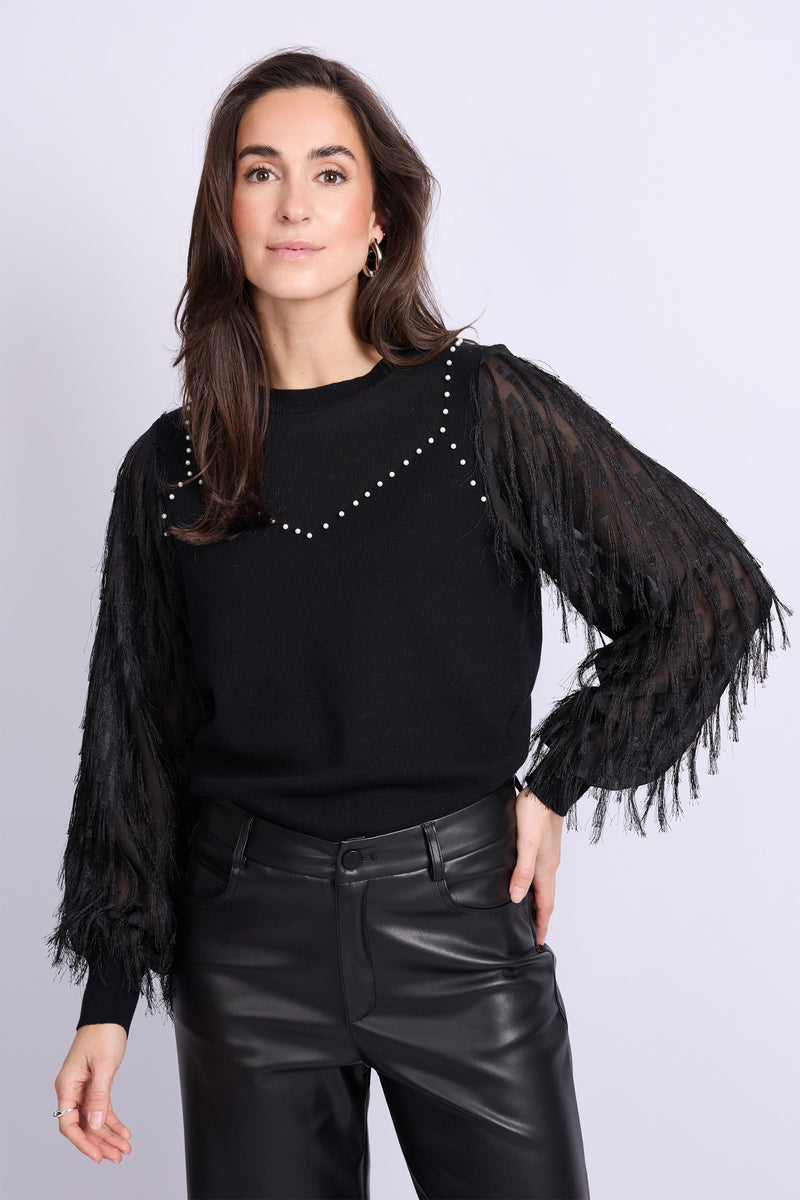 Karlijn trui | Black