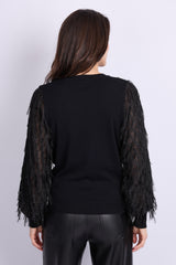 Karlijn trui | Black
