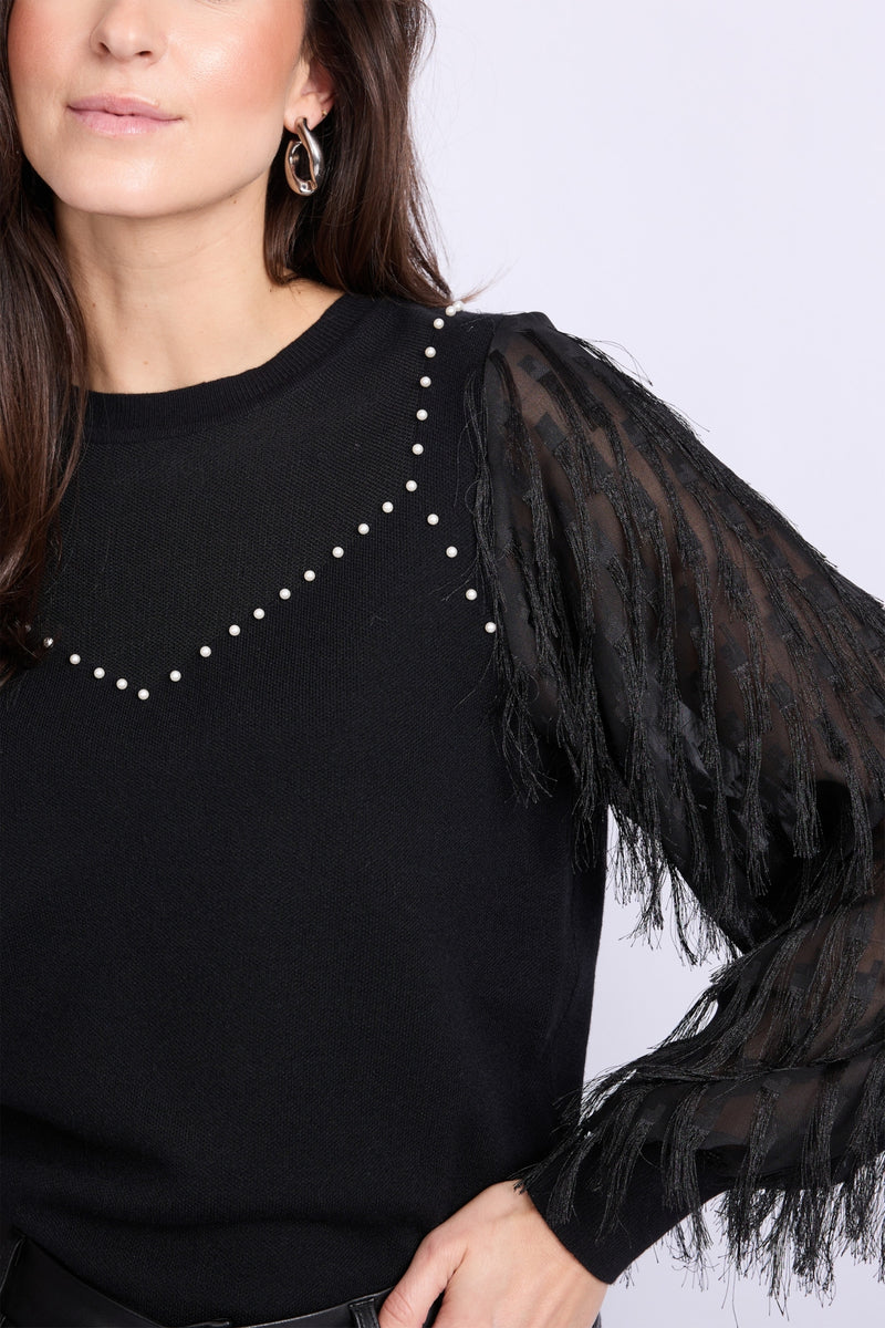 Karlijn trui | Black
