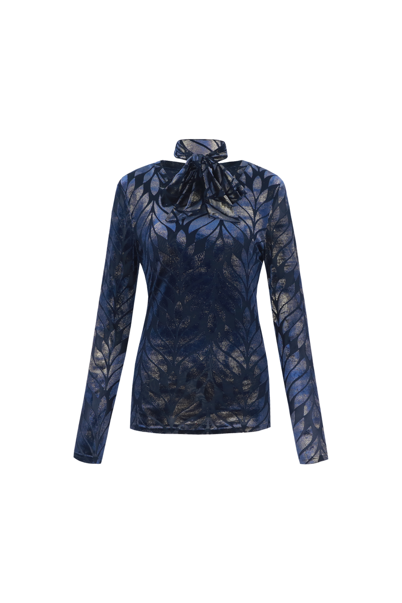 Tina top | Midnight Blue