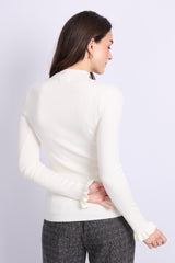 Astrid trui | Wool White