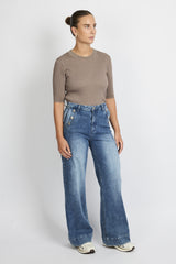 Nadine broek | Denim Mid Blue