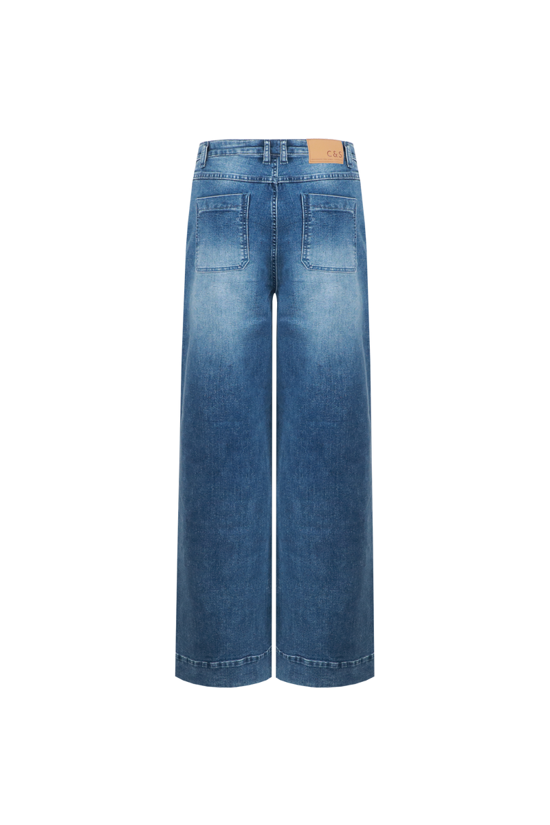 Nadine broek | Denim Mid Blue