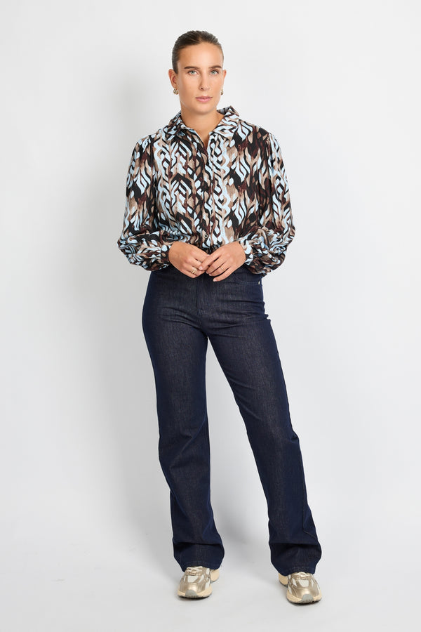 Naomi broek | Denim Dark Blue
