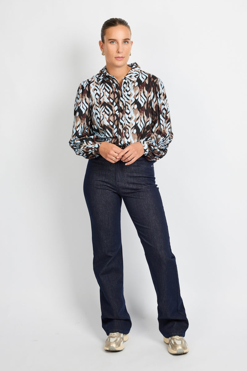 Naomi broek | Denim Dark Blue