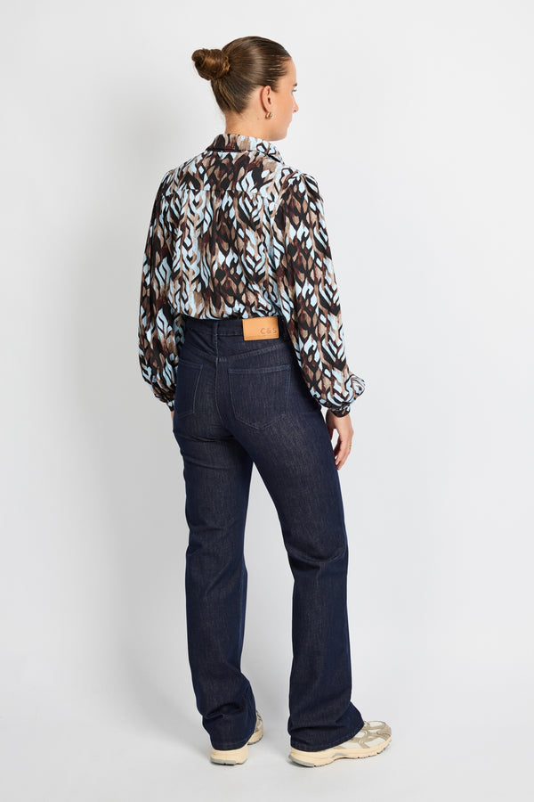Naomi broek | Denim Dark Blue