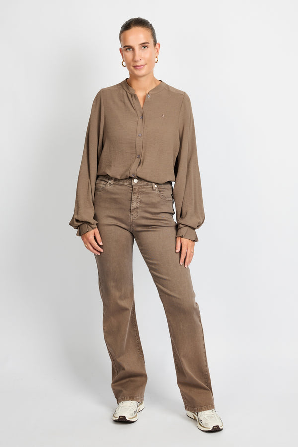 Naomi broek | Bronze